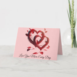 Tarjeta Festiva Te Amas Más Cada Día