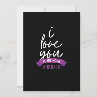 Tarjeta Festiva Te Amo Hasta La Luna Y De Regreso Estética Románti
