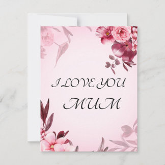 TARJETA FESTIVA TE AMO MAMÁ