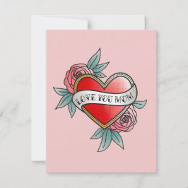 Tarjeta Festiva Te Amo Mamá