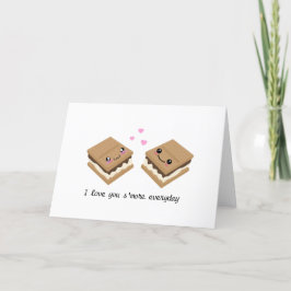 Tarjeta Festiva TE AMO MÁS Divertido Feliz Día de San Valentín