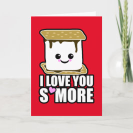Tarjeta Festiva Te Amo Más El día de San Valentín