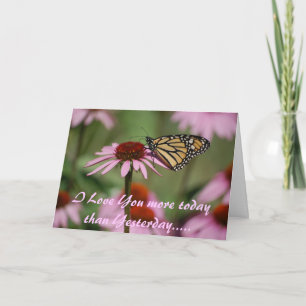 Tarjeta Festiva Te amo más hoy