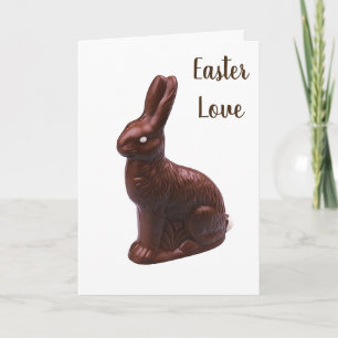 TARJETA FESTIVA **TE AMO MÁS QUE CHOCOLATE** AMOR MÁS FÁCIL