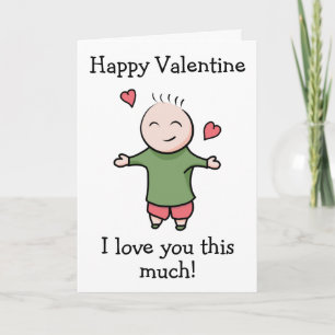 Tarjeta Festiva Te Amo Mucho San Valentín