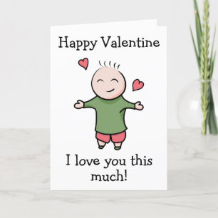 Tarjeta Festiva Te Amo Mucho San Valentín