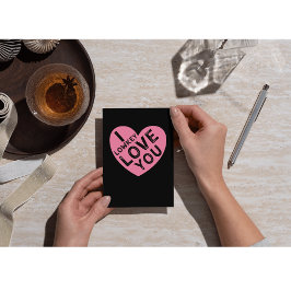 Tarjeta Festiva Te amo San Valentín