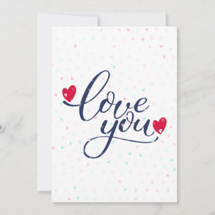 Tarjeta Festiva Te amo tanto como odio el día de San Valentín