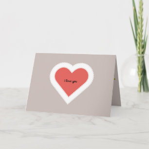 Tarjeta Festiva Te amo tanto emoji san valentin