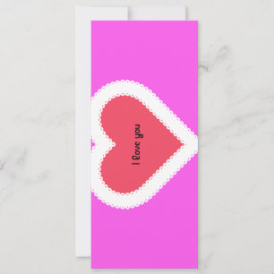 Tarjeta Festiva ¡Te amo tanto! emoji valentina