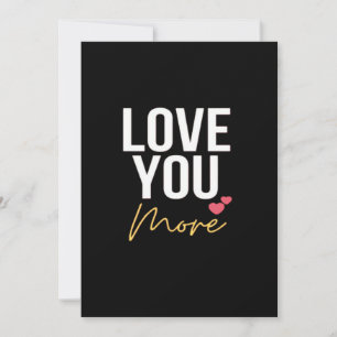 Tarjeta Festiva Te Amo Te Amo Más de Corazón 