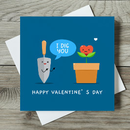 Tarjeta Festiva Te Cavo Feliz Día de San Valentín amor lindo