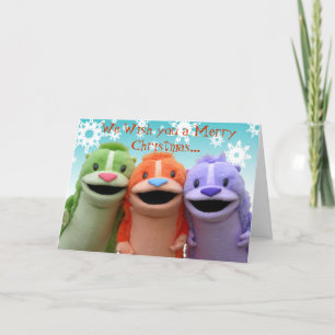 Tarjeta Festiva Te deseamos una Feliz Navidad...