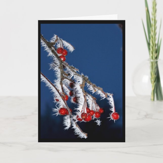 Tarjeta Festiva ¡Te Deseo Una Feliz Navidad! (Anverso)