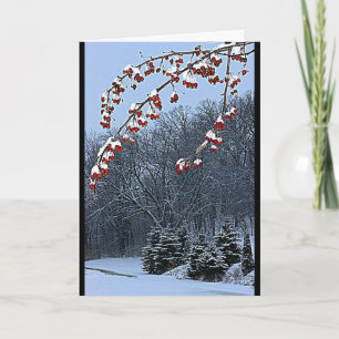 Tarjeta Festiva ¡Te Deseo Una Hermosa Temporada De Navidades!