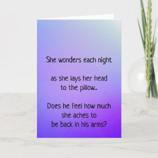 Tarjeta Festiva Te extrañamos cada noche