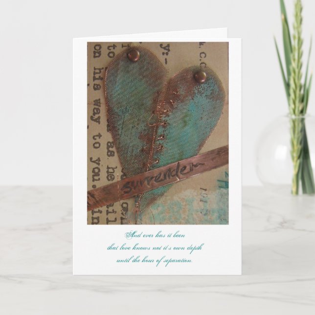 Tarjeta Festiva Te Extraño (Anverso)