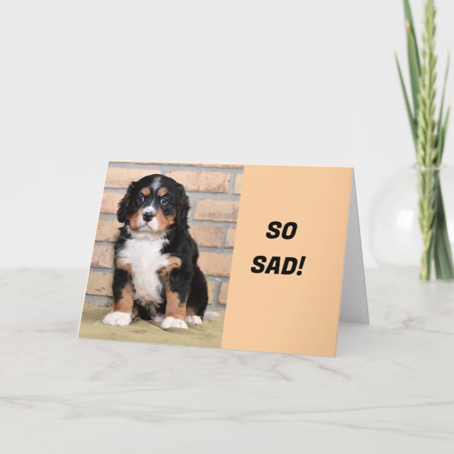 TARJETA FESTIVA "TE FALTA DESDE QUE TE MOVIMOS" (Anverso)