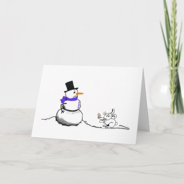 Tarjeta Festiva ¡¿Te interesa?! (Anverso)