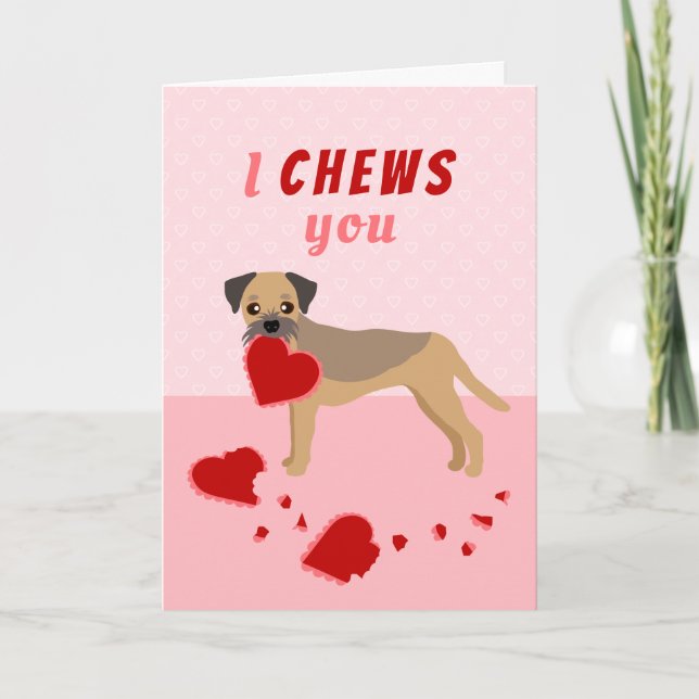 Tarjeta Festiva Te mastico El día de San Valentín del territorio f (Anverso)