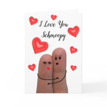Te quiero Schmoopy El día de San Valentín Card