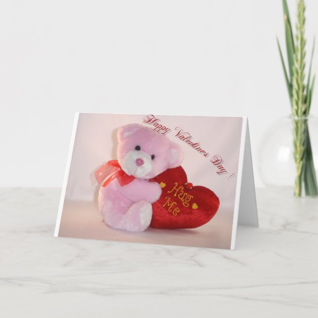 Tarjeta Festiva teddy_Valentine_2 (Anverso)