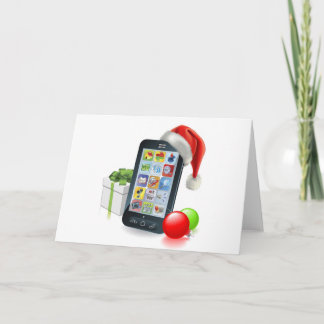 Tarjeta Festiva Teléfono móvil de navidades