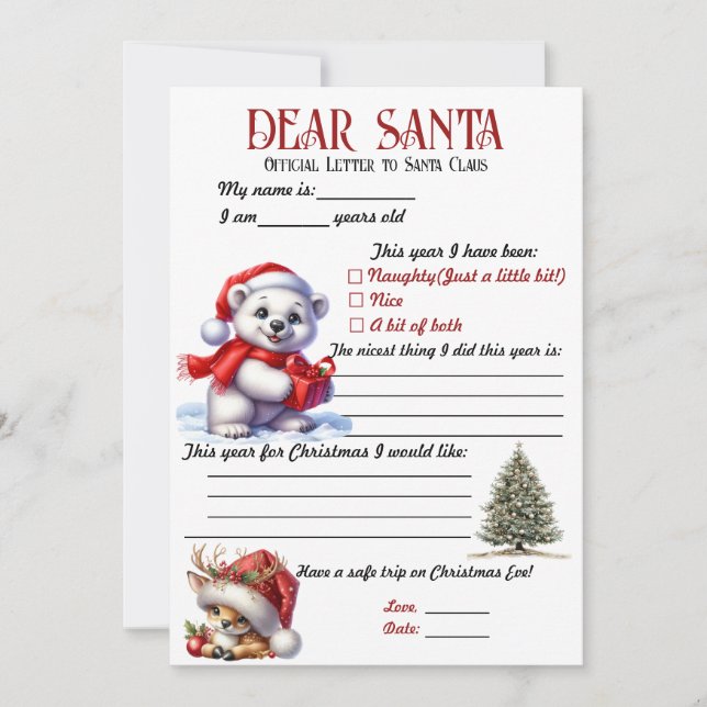 Tarjeta Festiva Tema de los Navidades coloridos modernos (Anverso)