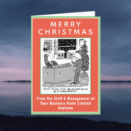 Tarjeta Festiva Tema legal divertido con Navidades de código QR