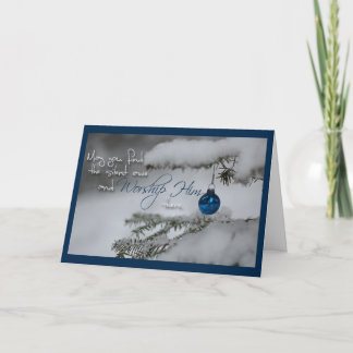 Tarjeta Festiva Temor silencioso