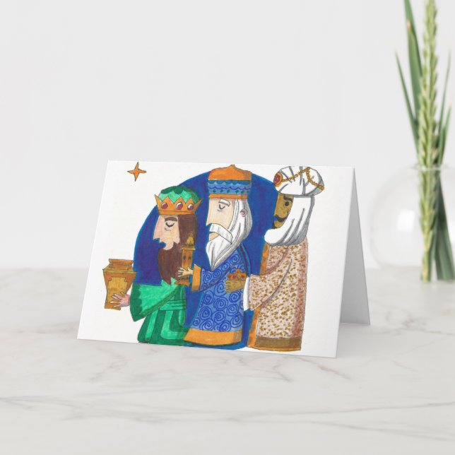 Tarjeta Festiva Temor y maravilla (Anverso)