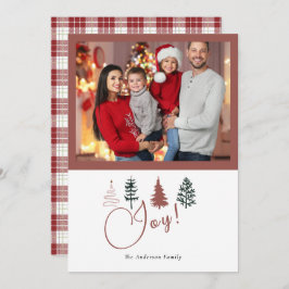 Tarjeta Festiva Temporada De Alegría Festividad Jugada Bonita Foto