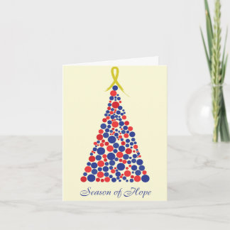 Tarjeta Festiva Temporada de Esperanza - Apoyar a nuestras tropas