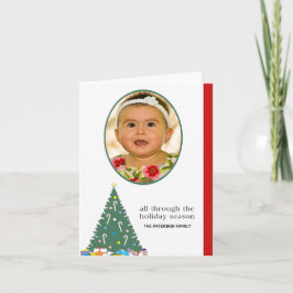 Tarjeta Festiva temporada de vacaciones