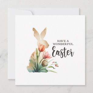 Tarjeta Festiva Ten Una Pascua Maravillosa