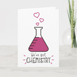 Tarjeta Festiva Tenemos Química