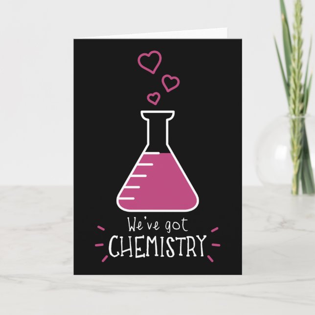 Tarjeta Festiva Tenemos Química (Anverso)