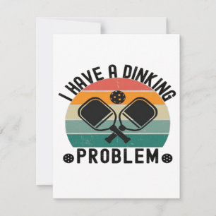 Tarjeta Festiva Tengo Un Problema De Beber