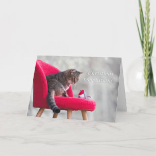 Tarjeta Festiva Tentaciones de navidades