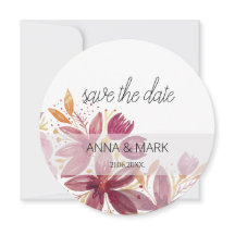 Terracotta Rubor Floral Elegant