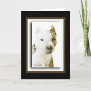 Tarjeta Festiva Terrible de piter americano