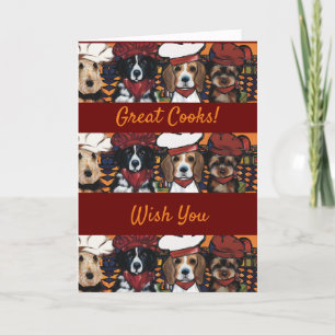 Tarjeta Festiva Terrier Airedale