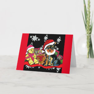 TARJETA FESTIVA TERRIER DE YORKSHIRE