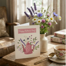 Tetera Floral Caprichosa Feliz Día de la Madre Tar