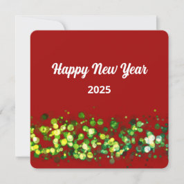 Tarjeta Festiva Texto personalizado brillante y elegante