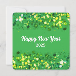 Tarjeta Festiva Texto personalizado brillante y elegante