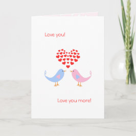 Tarjeta Festiva texto personalizado romántico de los dulces amoros