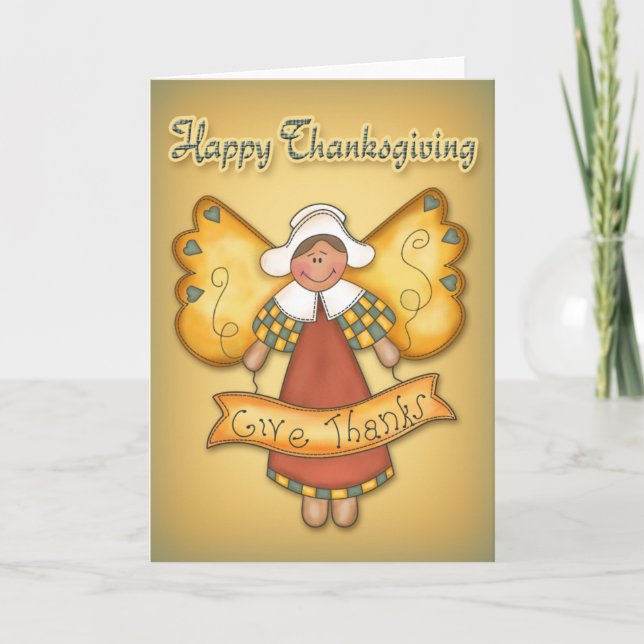 Tarjeta Festiva Thanksgiving7 (Anverso)