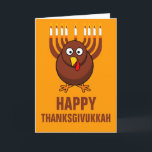 Tarjeta Festiva Thanksgivukkah feliz 2013<br><div class="desc">Thanksgivukkah feliz 2013</div>