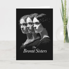 Tarjeta Festiva The Brontë Sisters